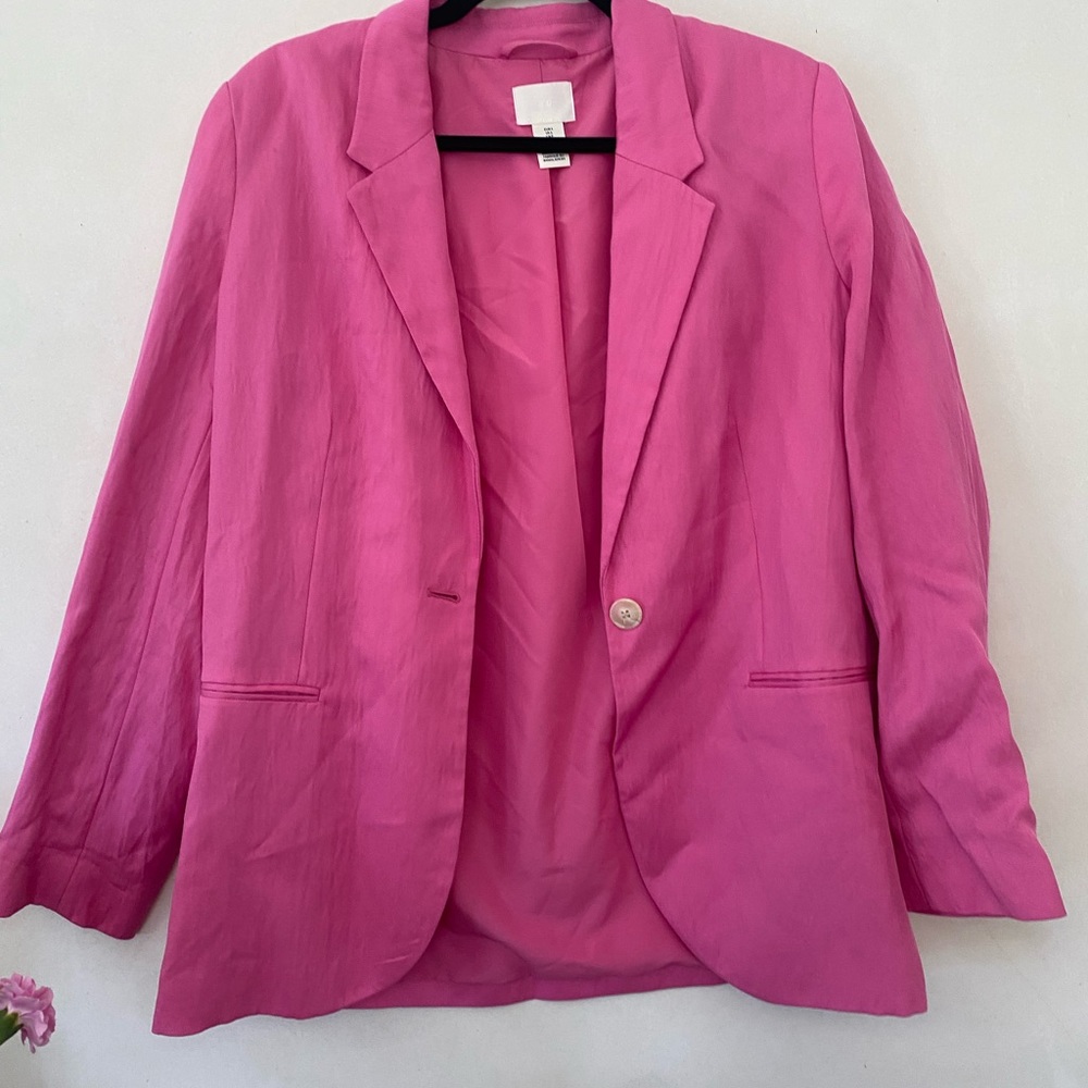 Oversized Pink H&M Blazer